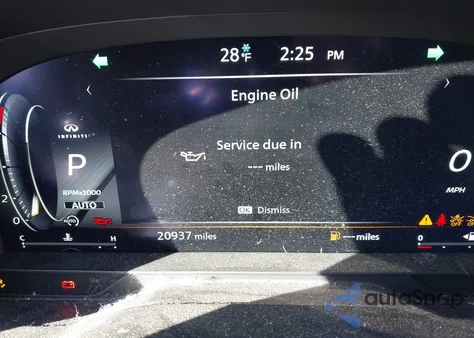 2024 Infiniti Qx60 Autograph Awd из США, поврежденный, VIN 5N1DL1HU0RC352072